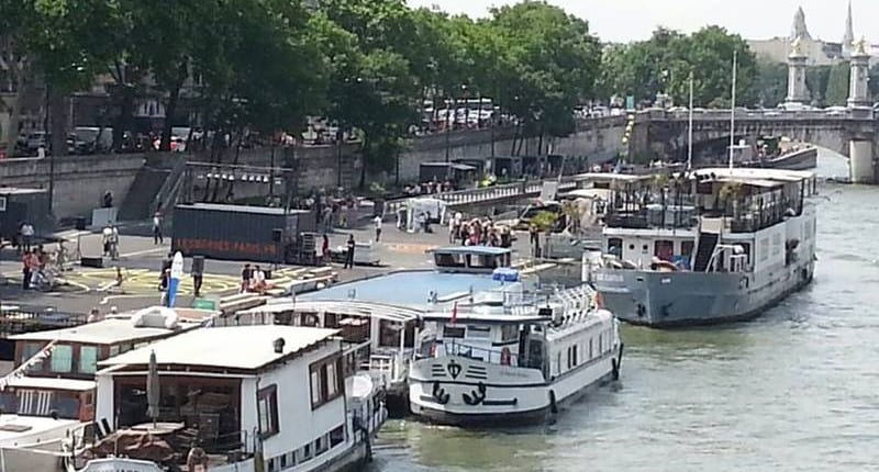 départ croisiere sur seine