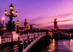 Sunset on Paris Paris Canal Cruise