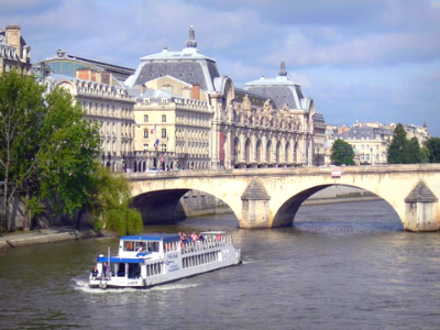 Bateau Canotier Paris Canal en Seine