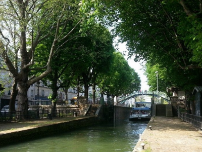 Bateau le Canotier sur le Canal