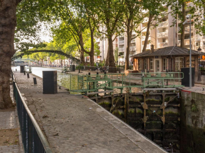 Ecluse du temple canal Saint-Martin