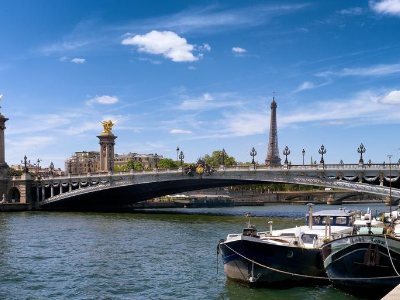 Seine Pont Alexandre 3 tour eiffel