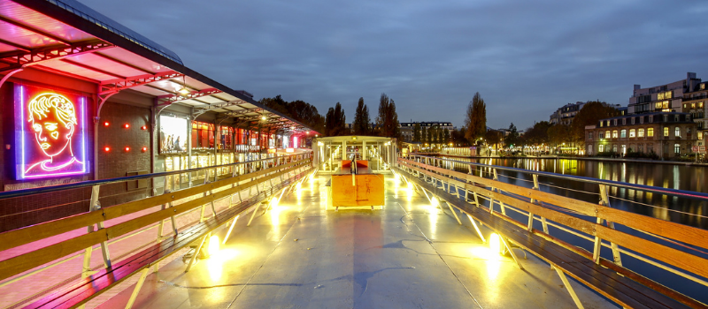 Canotier terrasse soleil