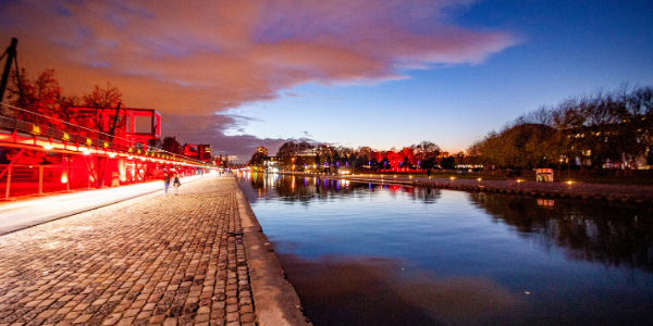 Parc de la Villette Canal de l'Ourcq