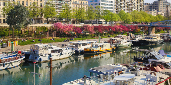 Port de l'Arsenal Canal St Martin