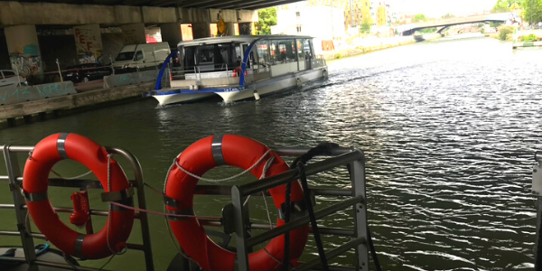 bateau électrique écluse de flandre