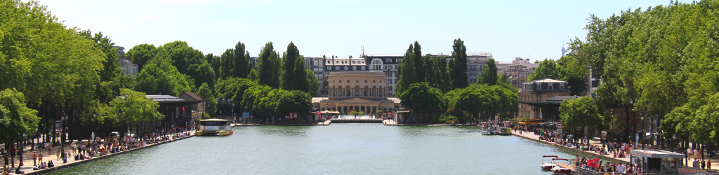 Canal de l'Ourcq bassin de la villette