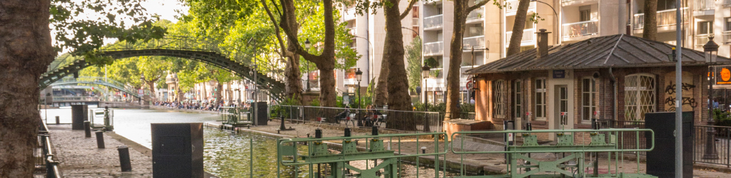 canal saint martin paris